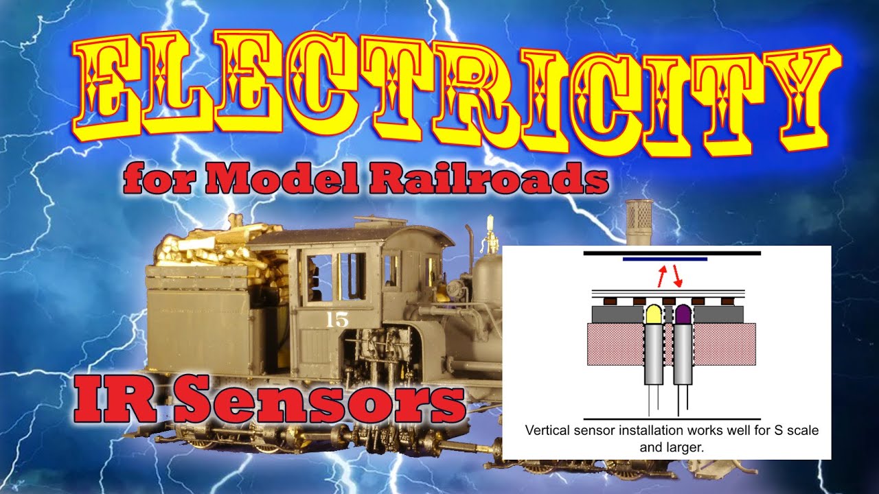 IR (infrared) Sensors - Electricity for Model Railroads