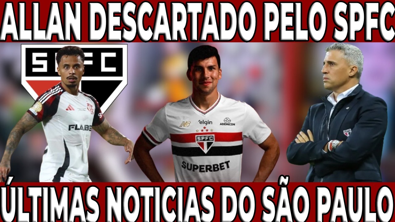 SEGUNDA AGITADA NO SÃO PAULO! TORCIDA VAI A LOUCURA! ACABOU DE ANUNCIAR! NOTICIAS DO SÃO PAULO HOJE