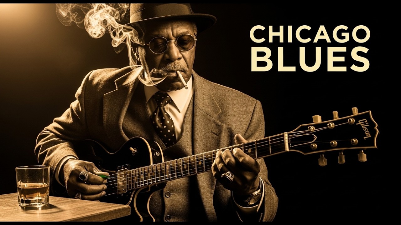 Old School Chicago Blues – Smooth Electric Guitar Session