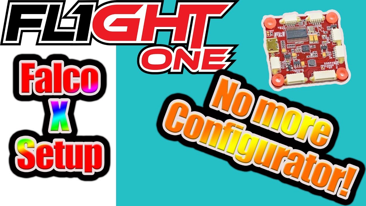 FlightOne - FalcoX Initial Setup Guide - How to Flash Falco X & Setup Tutorial