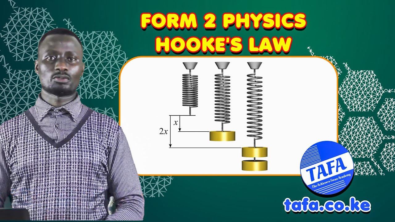 FORM 2 PHYSICS - CHAPTER 7 - HOOKE'S LAW - THE ACHIEVERS FOCUS ACADEMY (TAFA)
