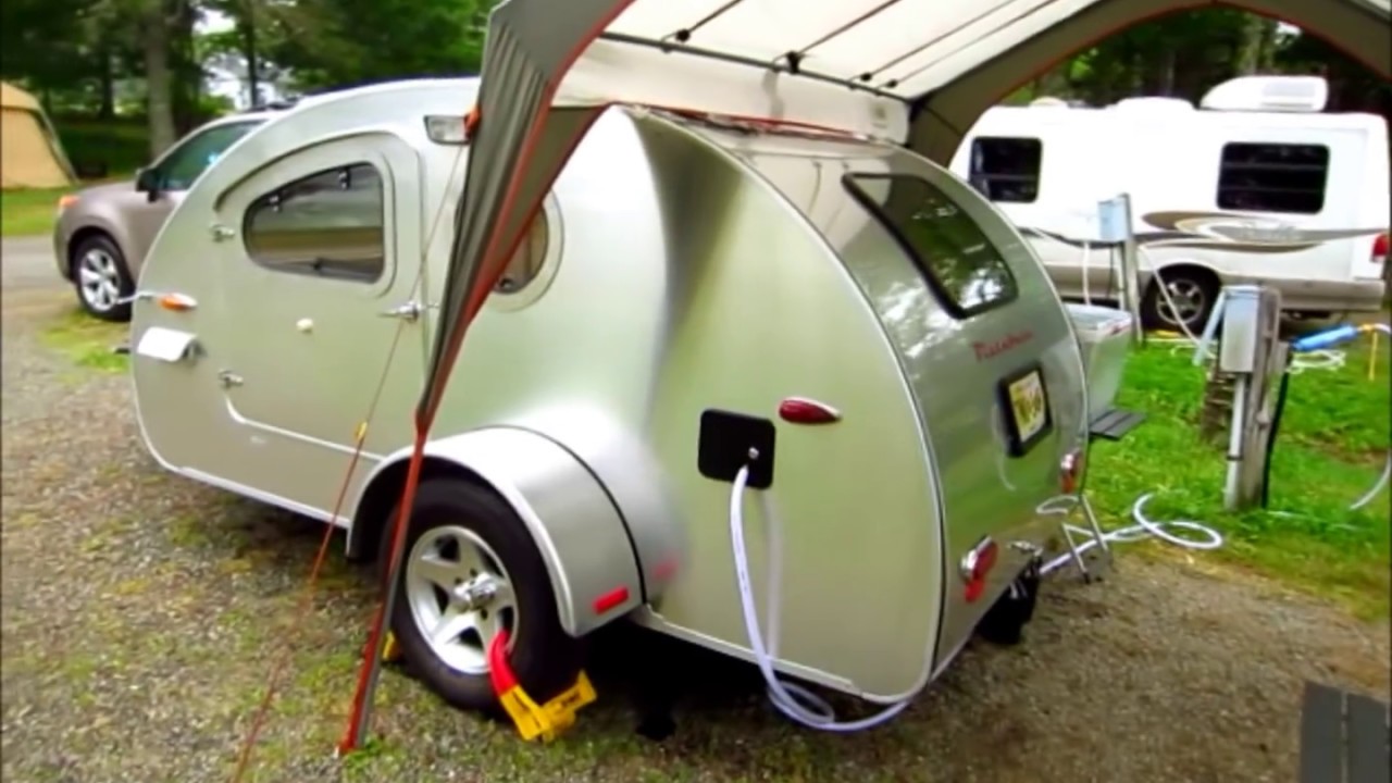 Teardrop Trailer Vistabule Bar Harbor  Maine