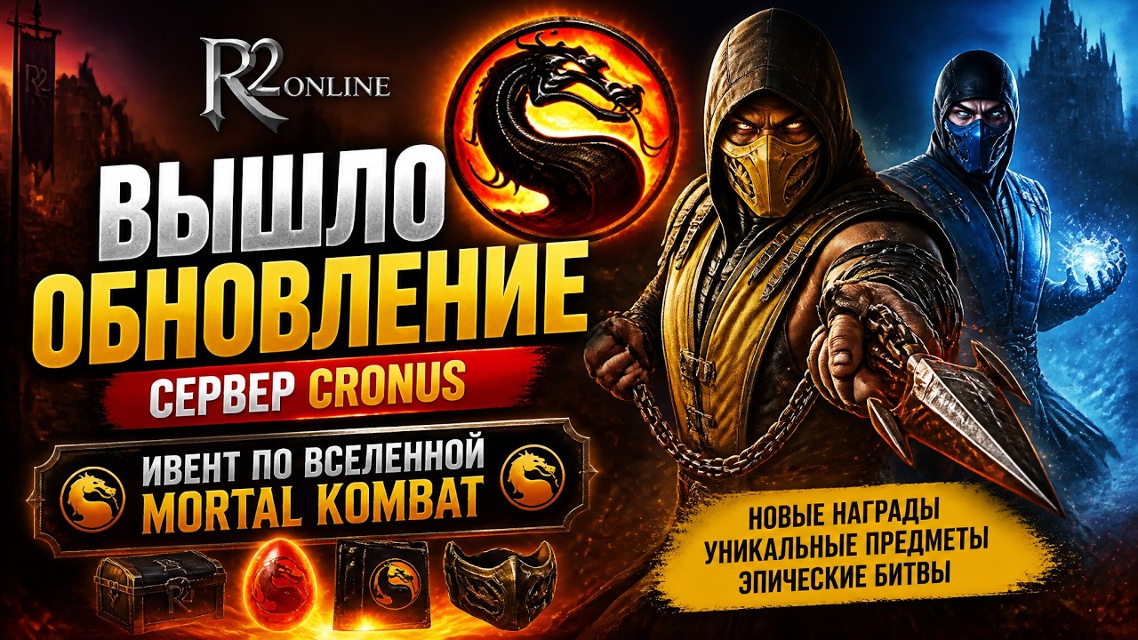 Ивент по Вселенной Mortal Combat R2:Online сервер Cronus