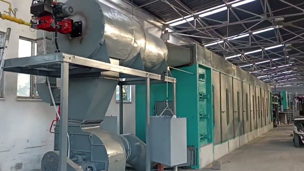 Egg tray manufacturing machine line commissioning in Turkey Aşka Makina