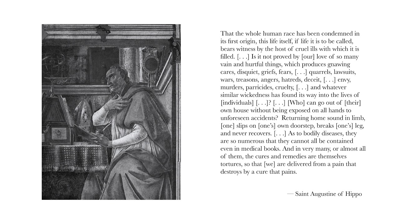 Augustine's Catalogue of Woes