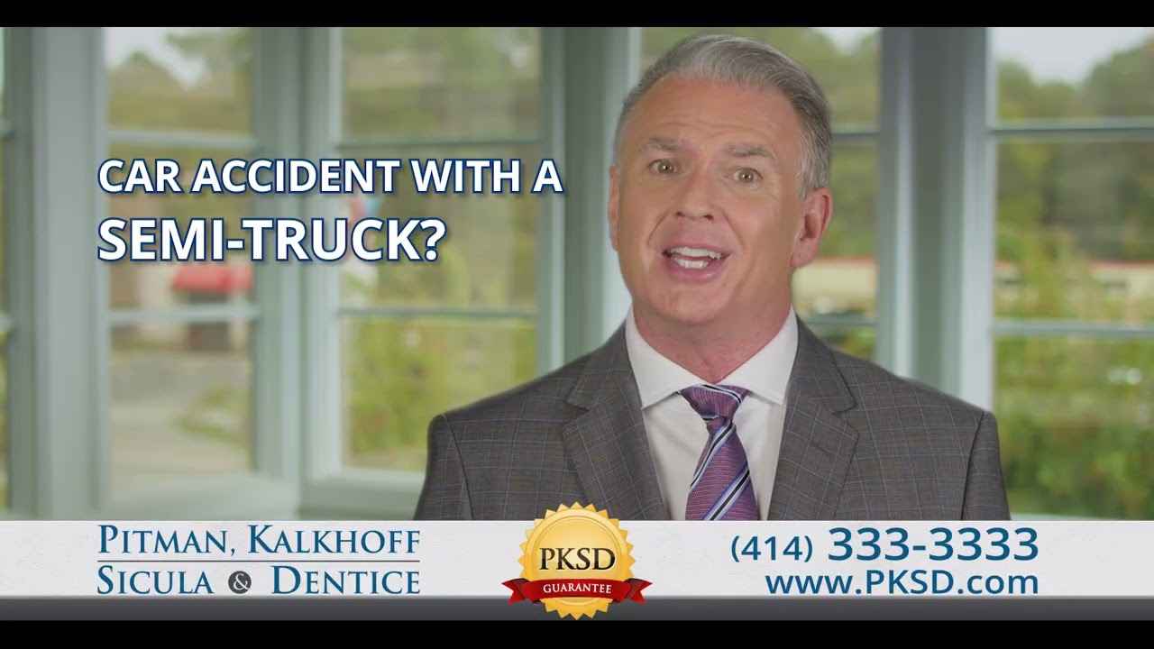 Close Calls With Semi Trucks | Experienced Truck Accident Lawyer Commercial (2024) #PKSD