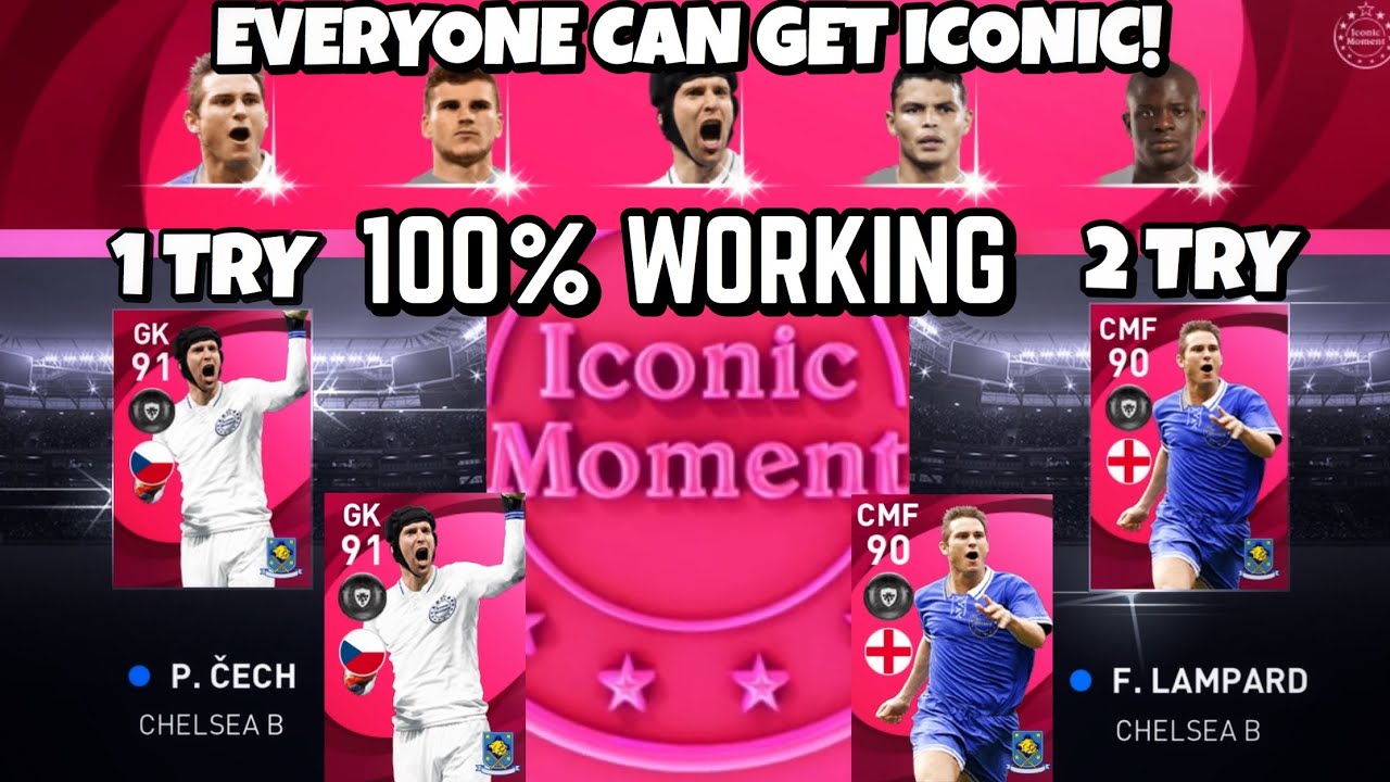 P.ČECH. + F.LAMPARD TRICK IN ICONIC MOMENTS CHELSEA B PACK PES 2021 MOBILE