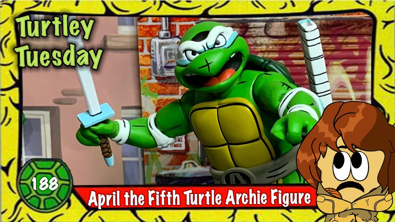 April O'neil-The Fifth Turtle! Archie Comics NECA Figure