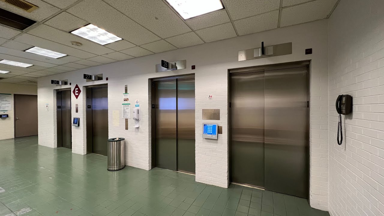 Newly Modernized Westinghouse (OTIS Compass) Elevators - West Penn Hospital - Pittsburgh, PA