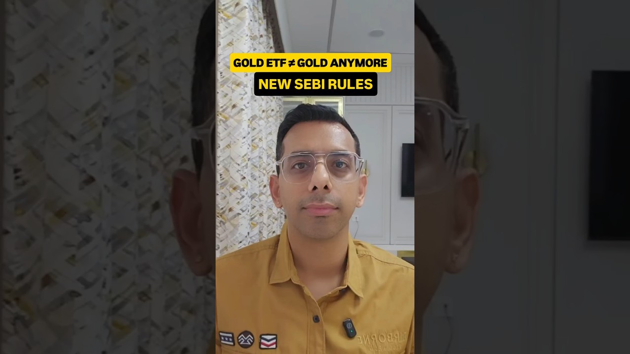 Gold ETF is NOT only physical Gold Anymore 😳 (SEBI Rule Change)