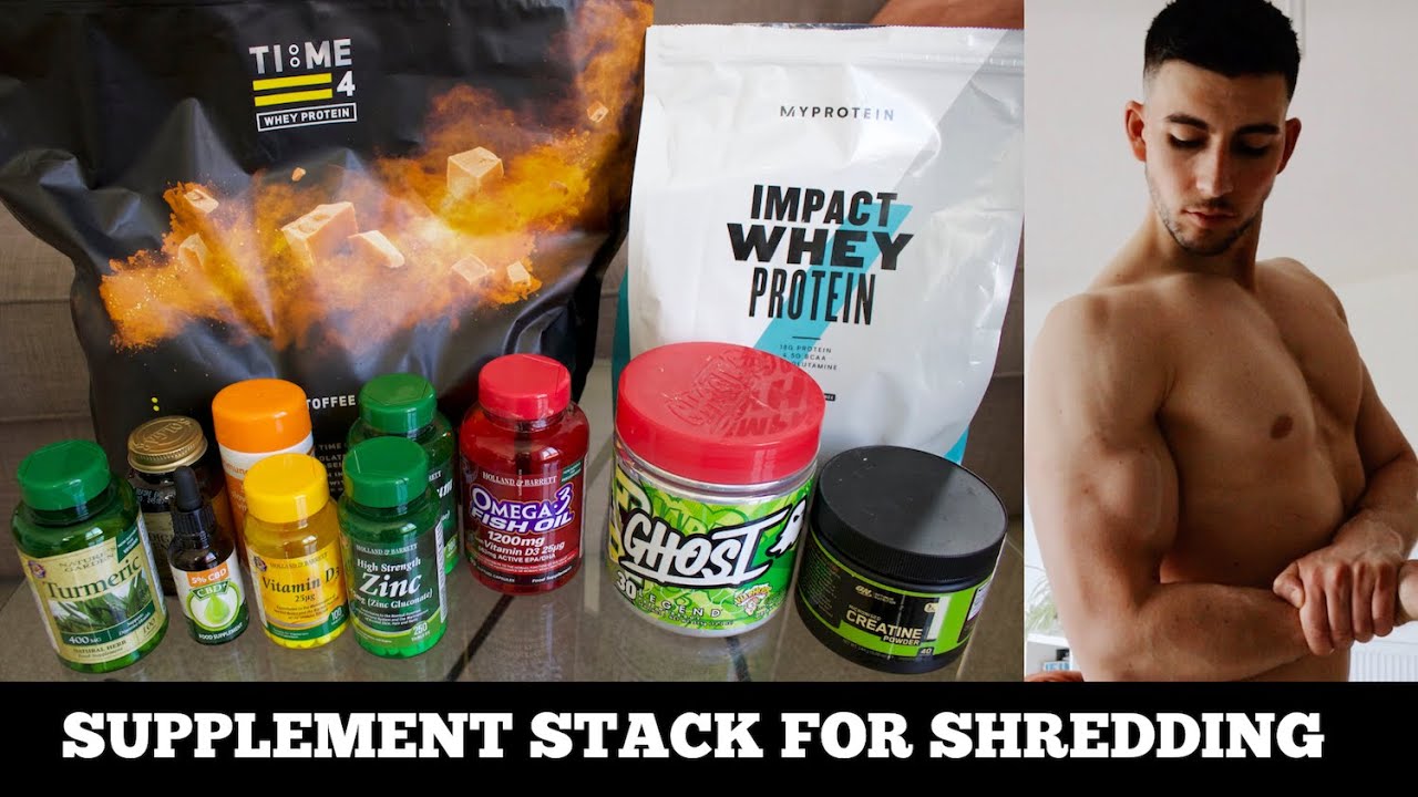MY CURRENT SUPPLEMENT STACK | WHEY, CREATINE, CBD | SHREDDING SERIES EP 6