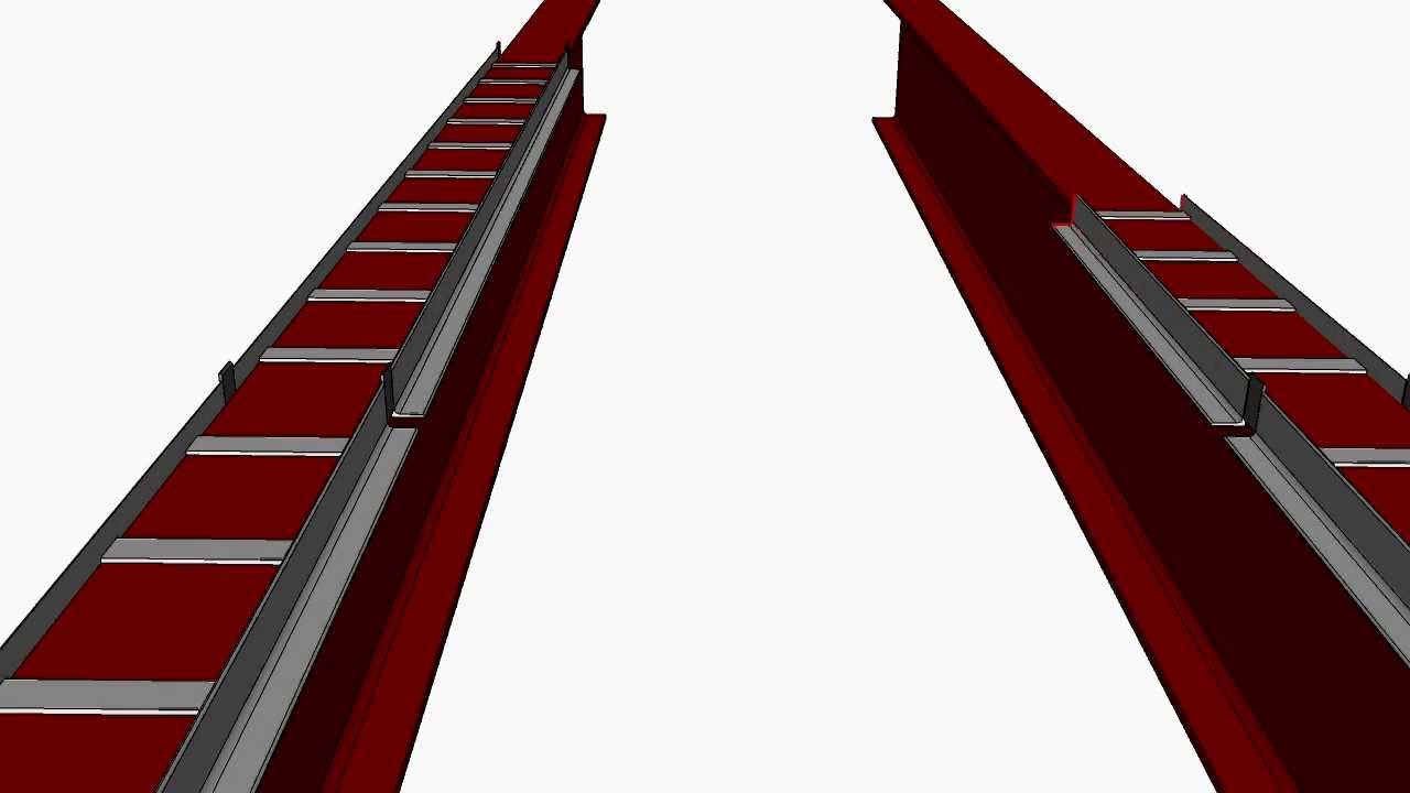 Stay In Place Metal Form Bridge Deck on Steel Stringers.