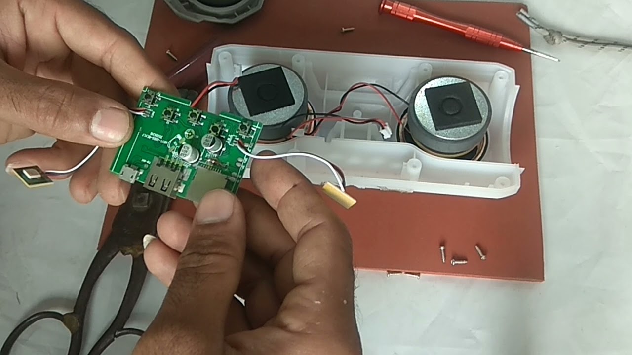a006 bluetooth speaker repair