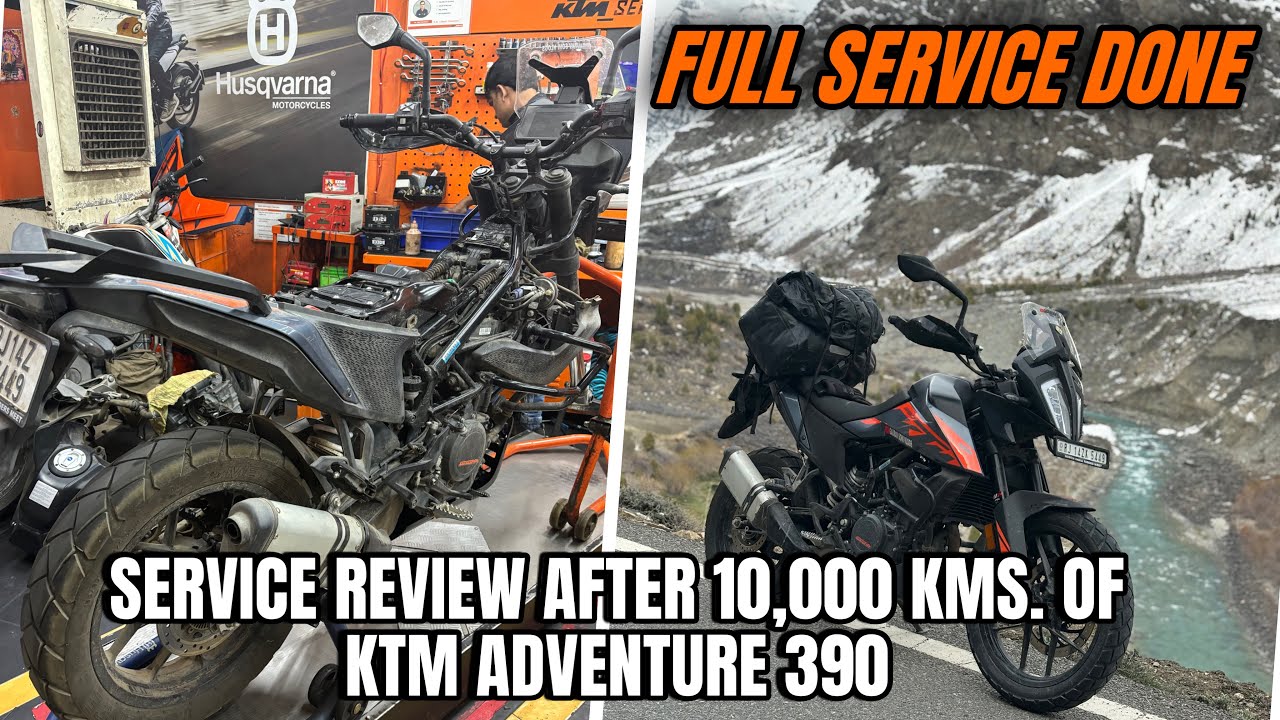 KTM Adventure 390 Service Review After 10000 Kilometres Ride || MUST WATCH VIDEO