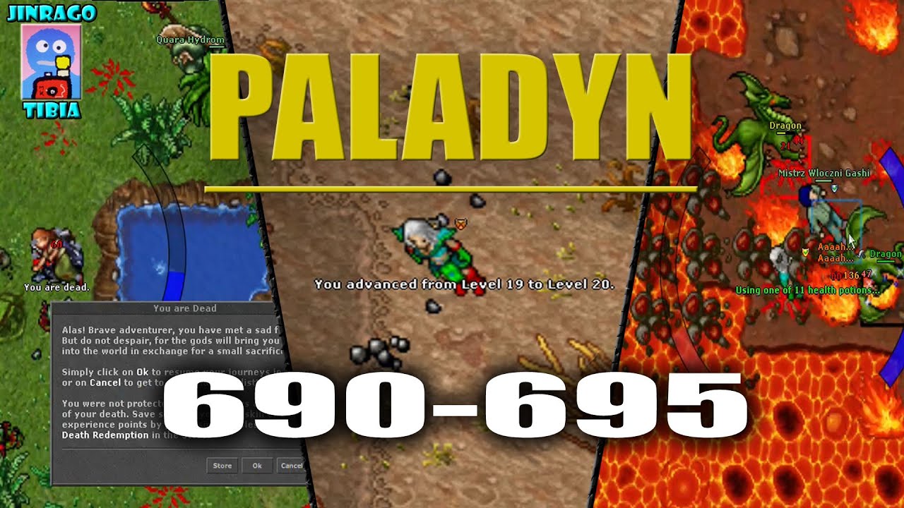 Tibia - Paladyn: Amazonki pokonane i nosze nowe bambosze :) odc. 33 Nowa Przygoda!