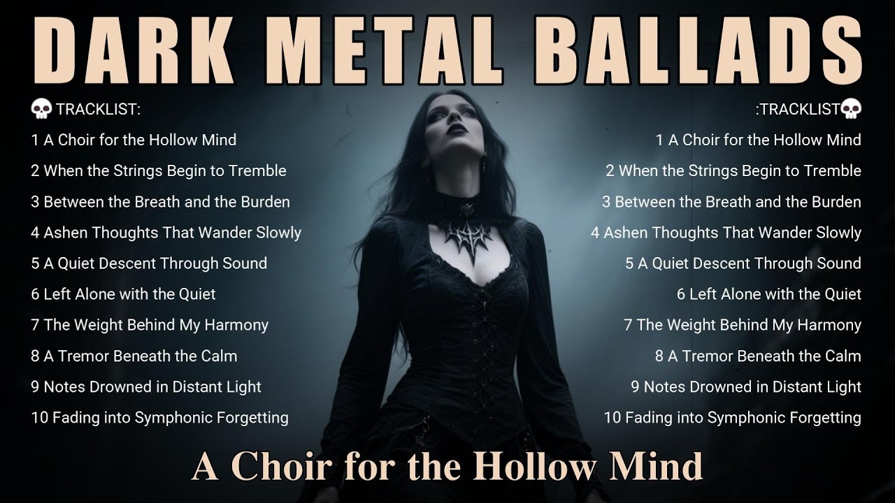 Dark Metal Ballads &ndash; A Choir for the Hollow Mind | Gothic Symphonic Doom & Atmospheric Sorrow