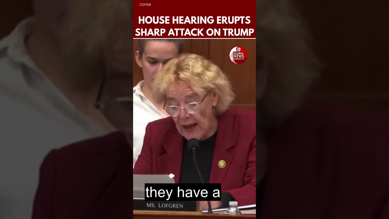 Zoe Lofgren Delivers Fiery Criticism of Trump and House Republicans