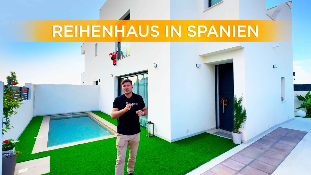 Reihenhaus in Benijófar mit privatem Pool und Solarium 🌊🌴