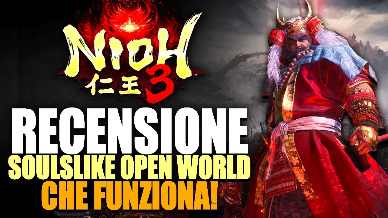 NIOH 3: RECENSIONE in corso dopo 35 ore - SOULSLIKE OPEN WORLD?