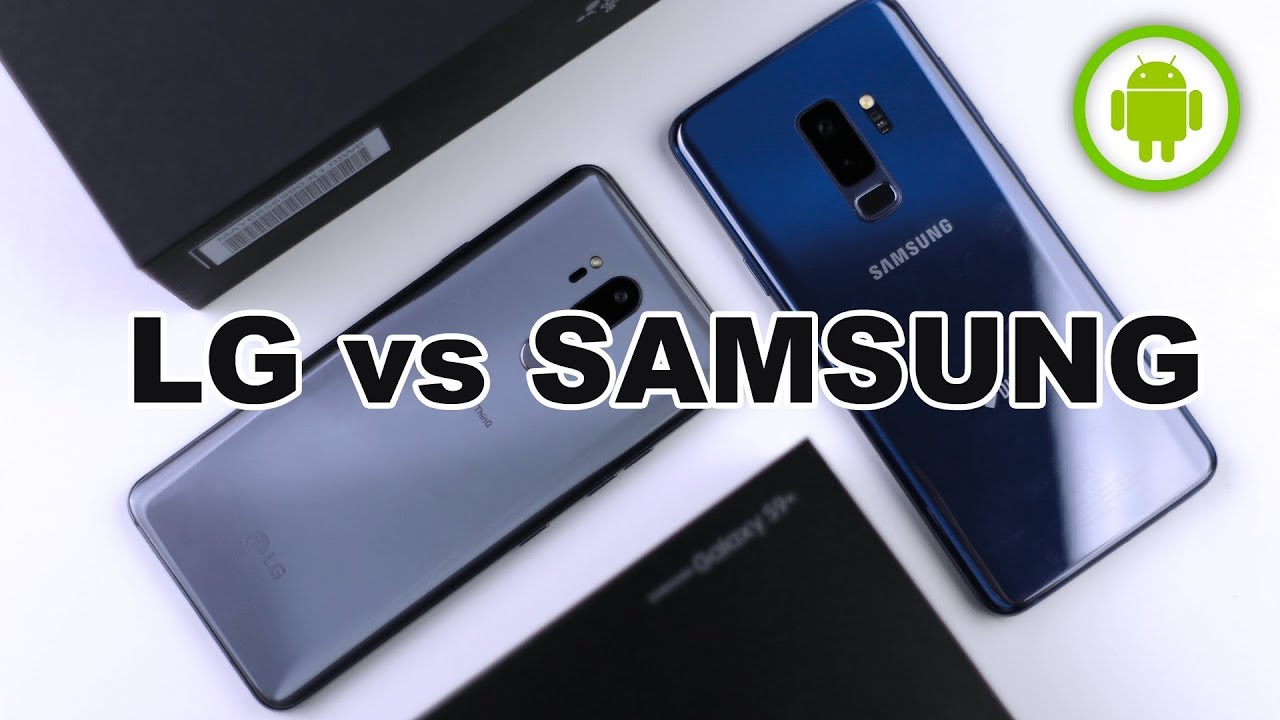 CONFRONTO Samsung Galaxy S9+ vs LG G7 ThinQ: veri top a confronto