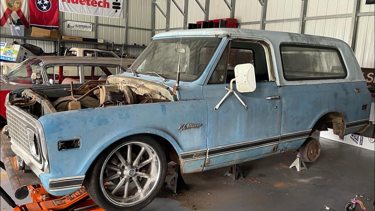 1969 - 1972 Chevy K5 Blazer 2WD переделка из 4WD