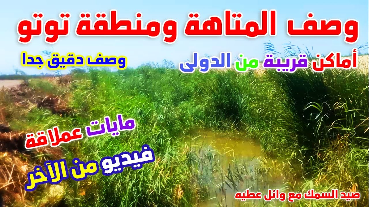 وصف  المتاهة ومنطقة توتو الجبارة #فيديو_من_الآخر#fishing