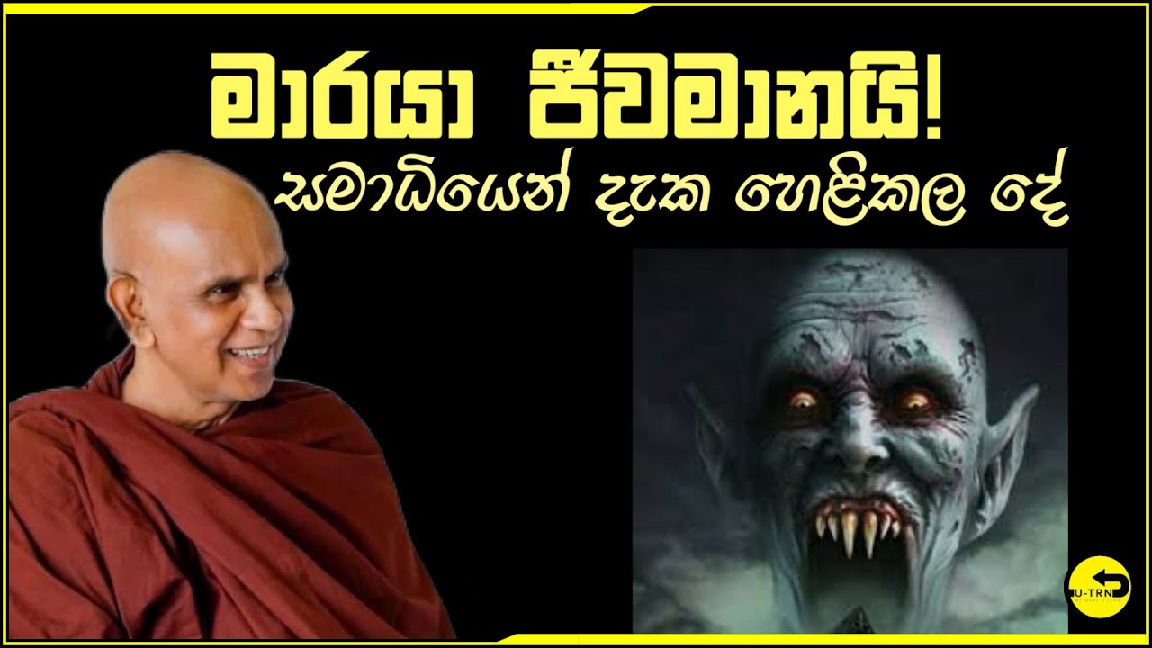 ජීවමාන මාරයා ගැන සමාධිමත් භික්ශුවක් හෙලිකරන පෙර නොඇසූ විශ්මිත තොරතුරු-rajagiriye ariyagnana thero