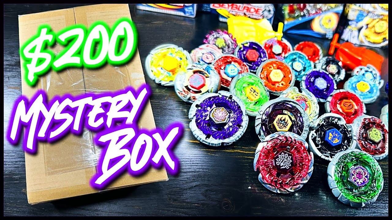 INSANE $200 Beyblade Mystery Box from Japan - Metal Fight Beyblade メタルファイトベイブレード