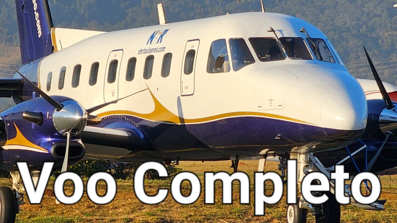 VOO COMPLETO E110 BANDEIRANTE DE PORTO ALEGRE A FLORIANOPOLIS  COM FONIA