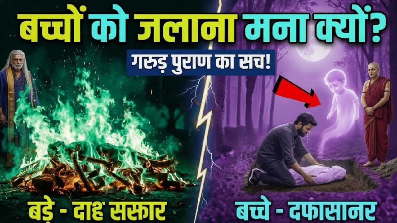 हिन्दू धर्म में बच्चों को जलाया नहीं, दफनाया क्यों जाता है? असली वजह जानकर रूह काँप जाएगी
