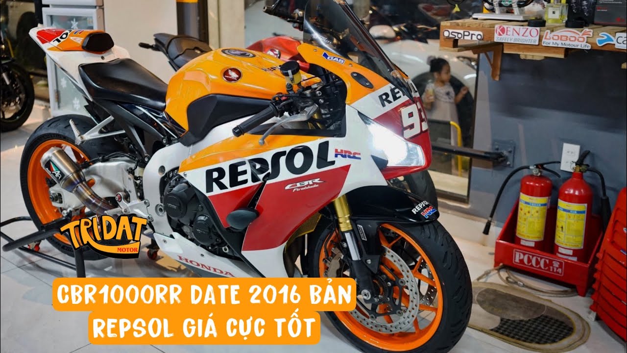 CBR1000RR PHIÊN BẢN REPSOL DATE 2016 CỰC CHẤT | TRIDAT VOICE