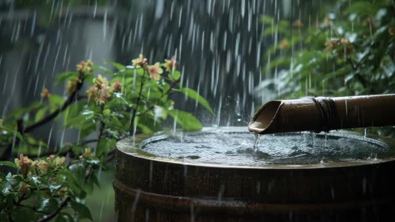 12 Hours ASMR Rains Sounds - Relaxing Piano Music For Fall asleep, Goodbye Insomnia & Stress