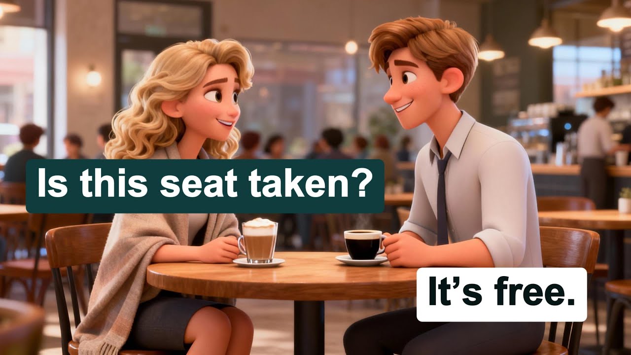 10 Simple English Conversations for Beginners | Real-Life English Dialogues (A1–A2)