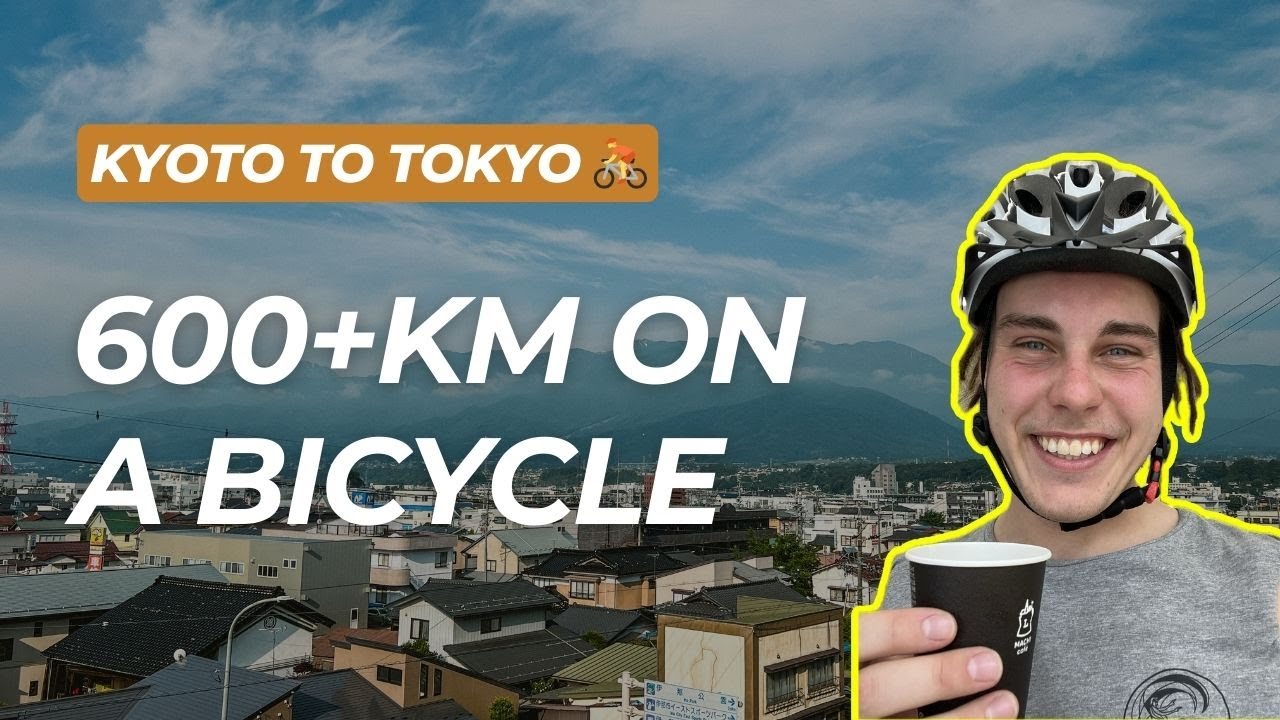 Biking 600km across Japan: from Kyoto to Tokyo, Pt. 1