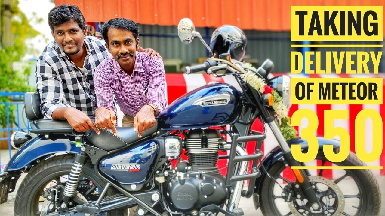 TAKING DELIVERY OF ROYAL ENFIELD METEOR 350 | BS6 | PEARL CITY BOYZ