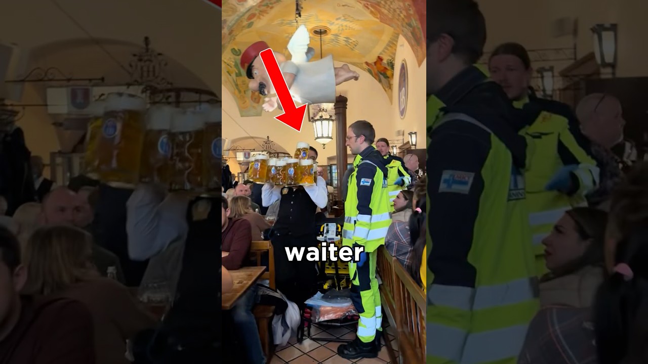 Waiter Trips During Emergency @aquo_c