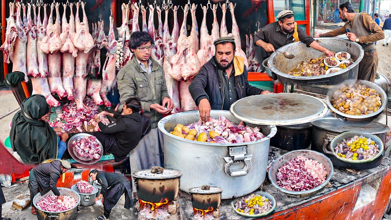 500 KG Dumpukht cooking | Dumpukht recipe in marko bazar | Qadeem shinwari roosh in Afghanistan