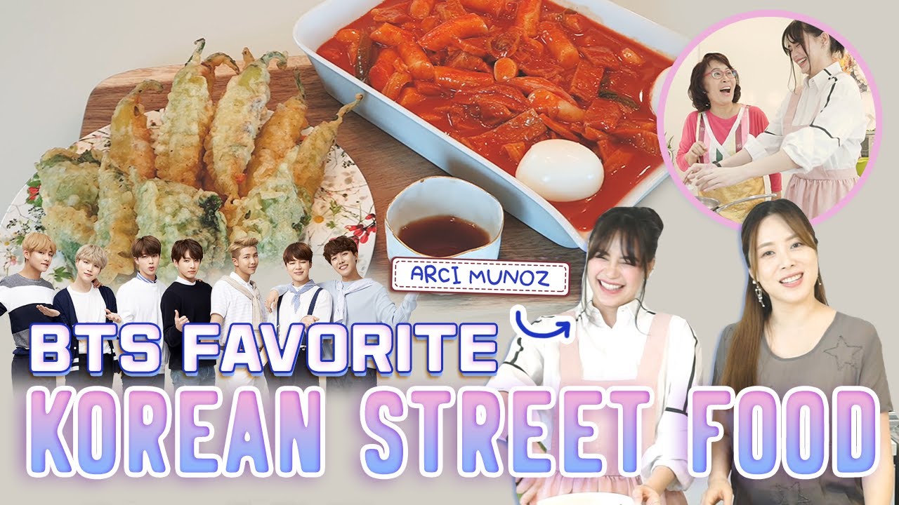 BTS Favorite | KOREAN STREET FOOD EP 1: TTEOKBOKKI AND TWIGIM (feat. Arci Muñoz)