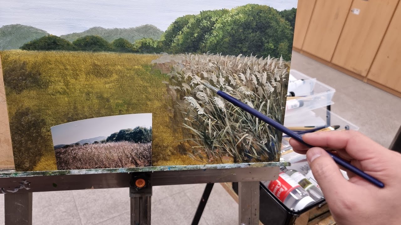 [야외로Art] 갈대숲그리는법How to draw a reed