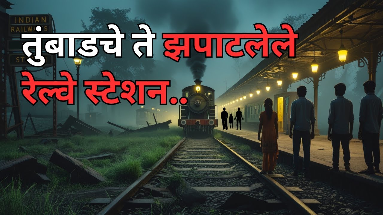 तुंबाडचे ते झपाटलेले रेल्वे स्टेशन. Maharashtra Horror Story | Horror Story Audio Marathi #horror
