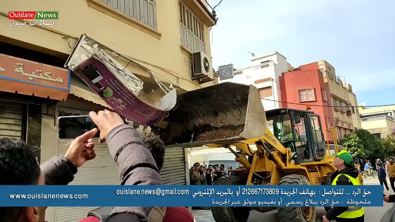 مكناس/الجزء الثاني حملة شرسة للسلطات المحلية لتحرير الملك العمومي بحي زيتون..الدق تم (ويسلان نيوز)