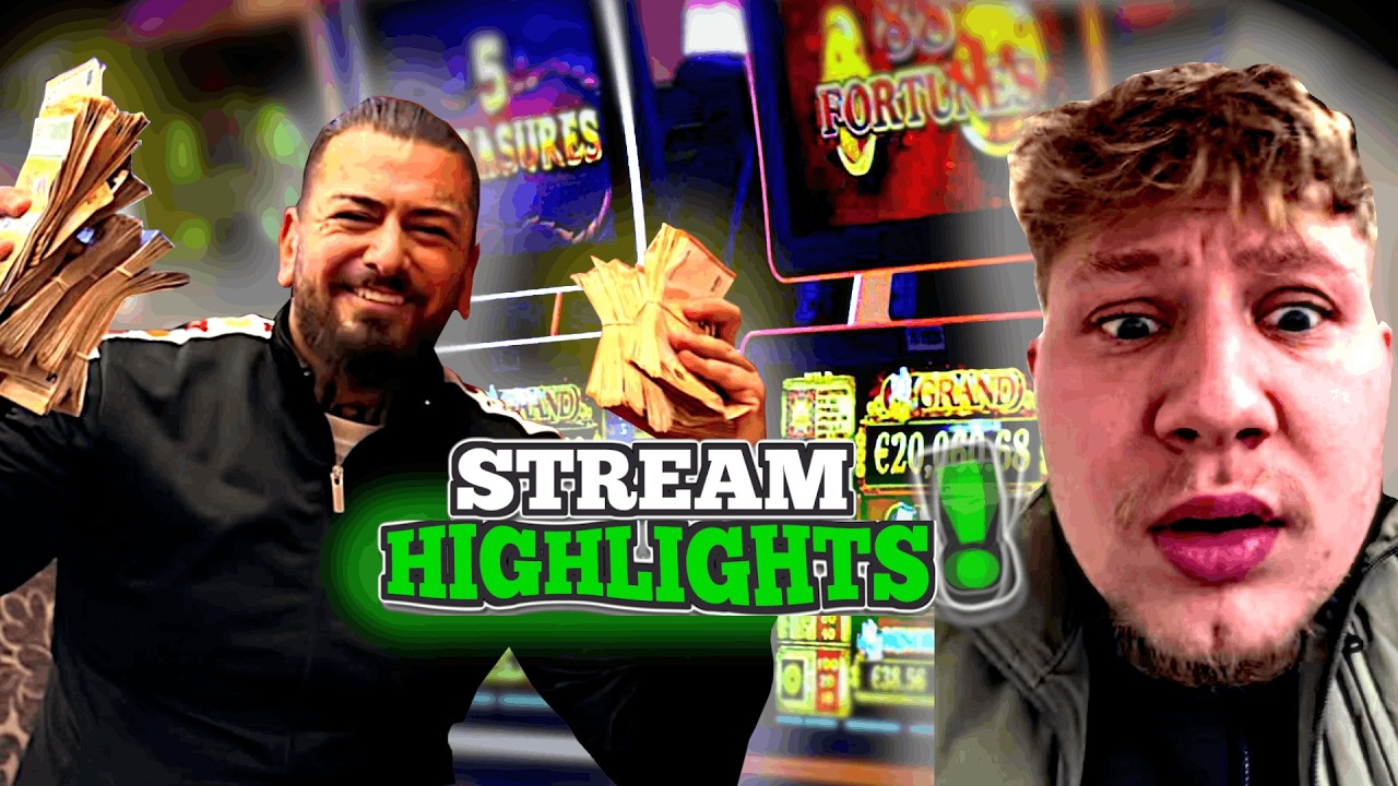 🥇 @VersaceOz und @Domedy47  mit 4 AUTOMATEN?!🤑 STREAM HIGHLIGHTS!