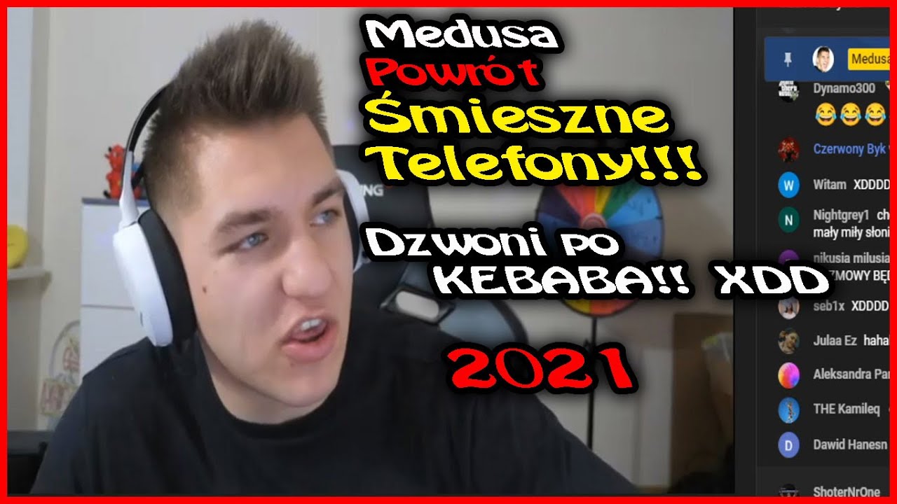 JANINA dzwoni do KEBABOWNI!!😅 MEDUSA śmieszne telefony!!
