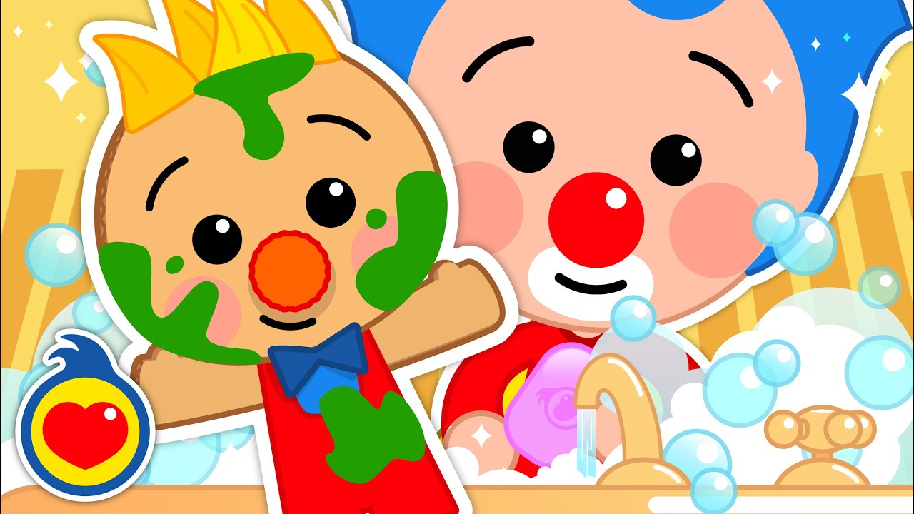 Pin Pon... ¿Se Lava La Carita? | Aprender Colores con Las Canciones de Plim Plim #2