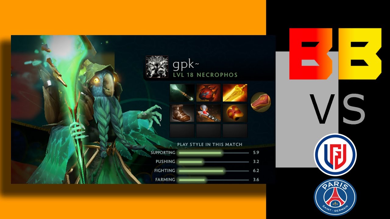 DotaHisWay - Gpk Necrophos - BetBoom VS PSG.LGD - DreamLeague Season 20