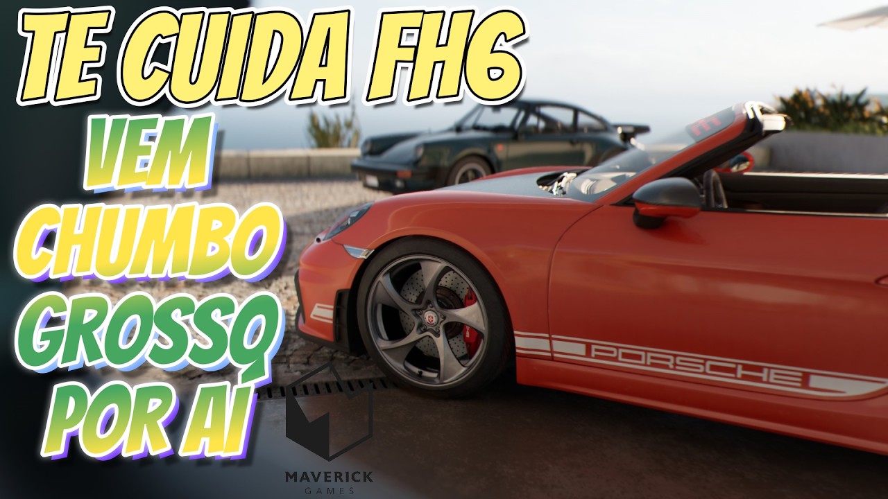 TE CUIDA FORZA HORIZON 6, SEU MAIOR RIVAL ESTÁ QUASE PRONTO!