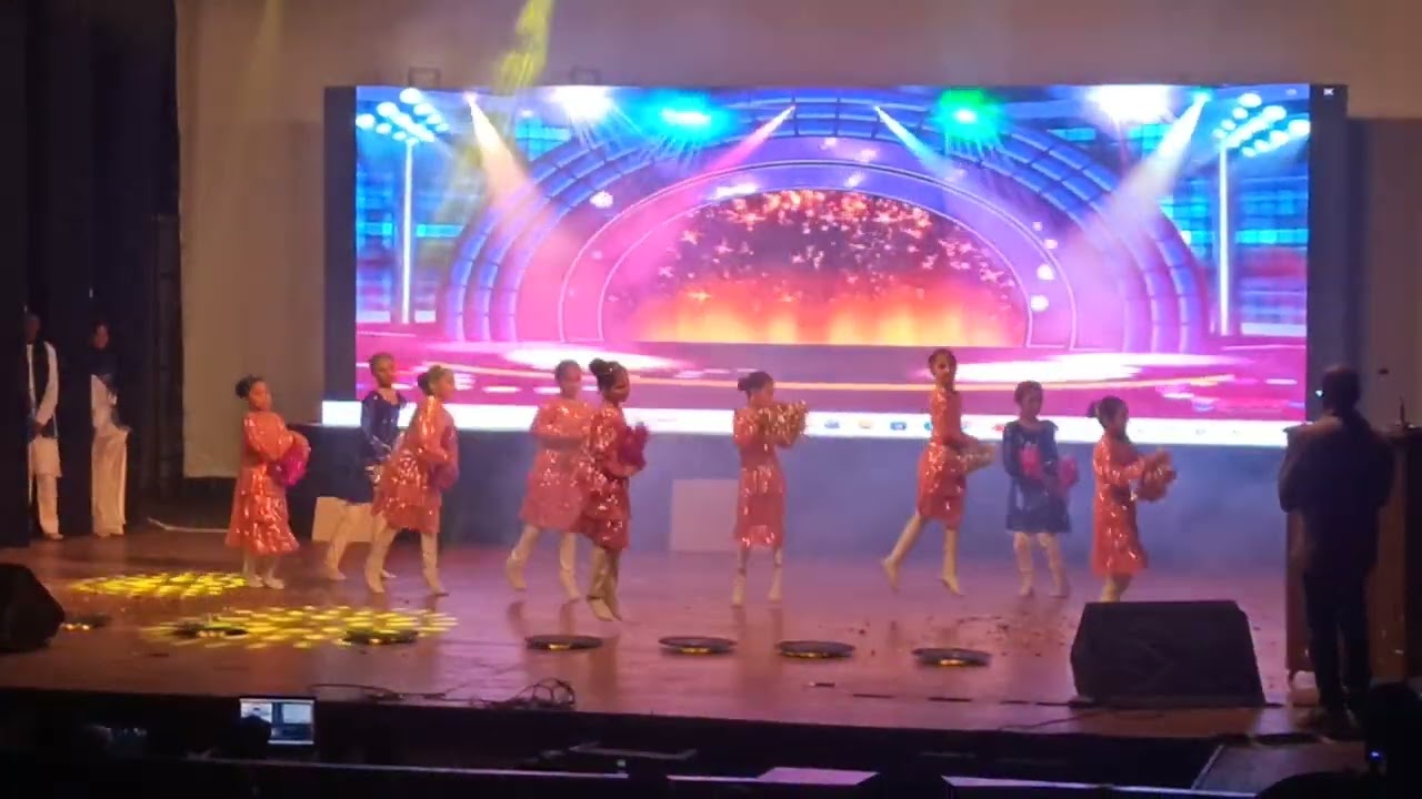 Annual function ( welcome song🎵 -2 ) S. S Sharma ideal pre -primary school #annualfunction #school 