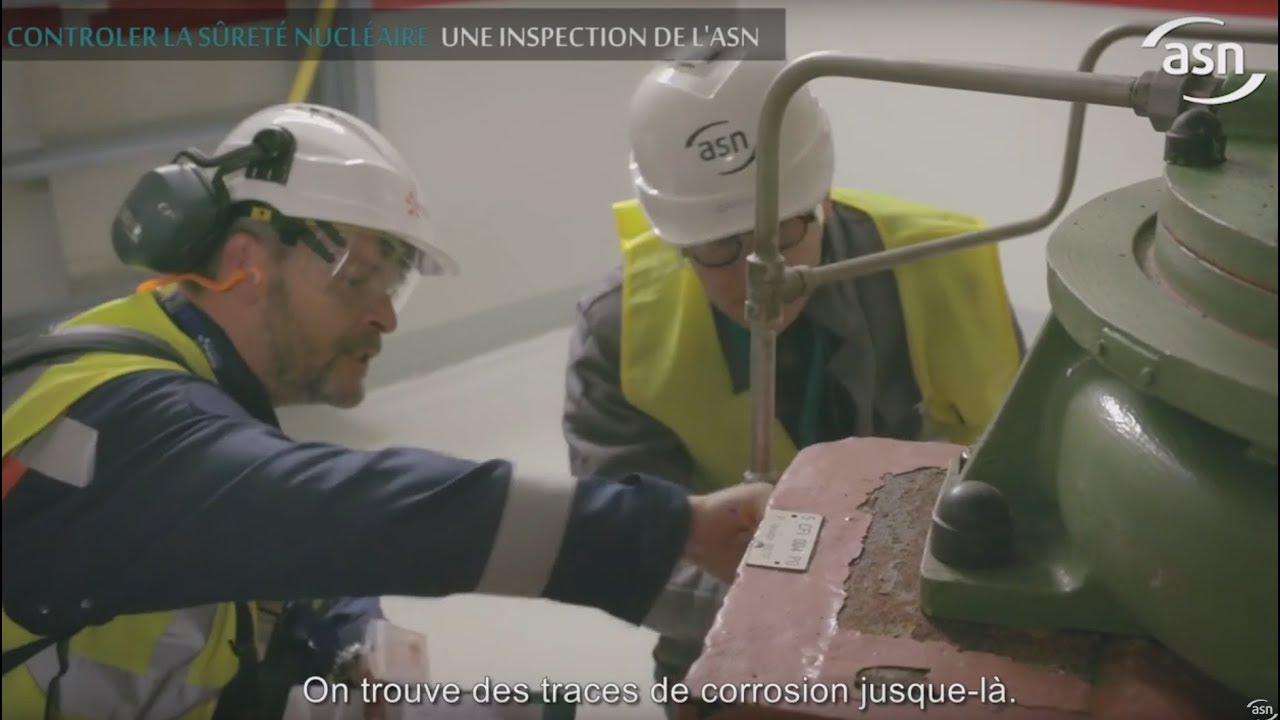 Contrôler la sûreté nucléaire - Une inspection de l'ASN