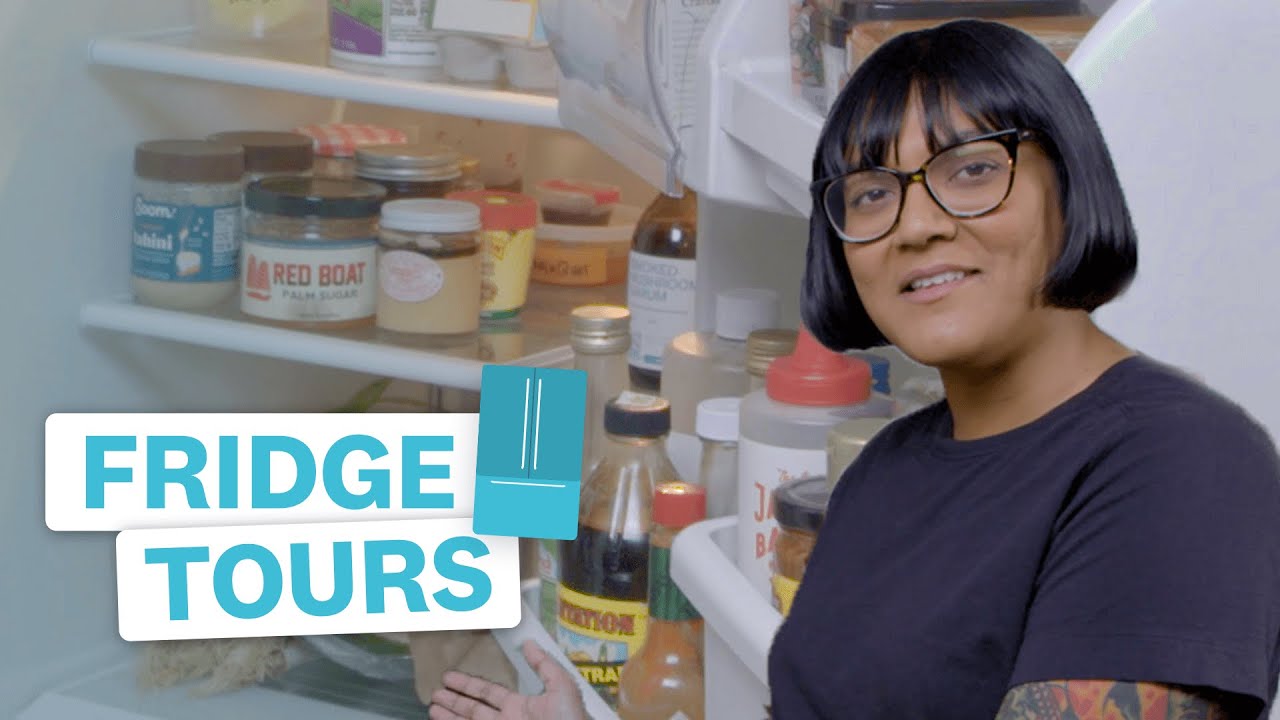 Chef Sohla El-Waylly's Fridge Must-Haves and Dirty Martini Recipe | Fridge Tours | Women's Health