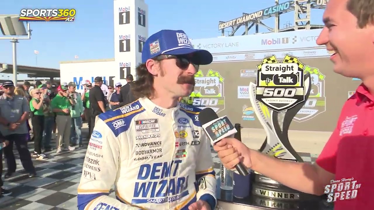 Ryan Blaney Completes Penske Perfect NASCAR/INDYCAR Doubleheader at Phoenix Raceway
